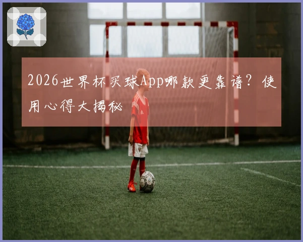 2026世界杯买球App哪款更靠谱？使用心得大揭秘