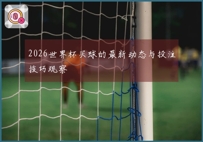 2026世界杯买球的最新动态与投注技巧观察